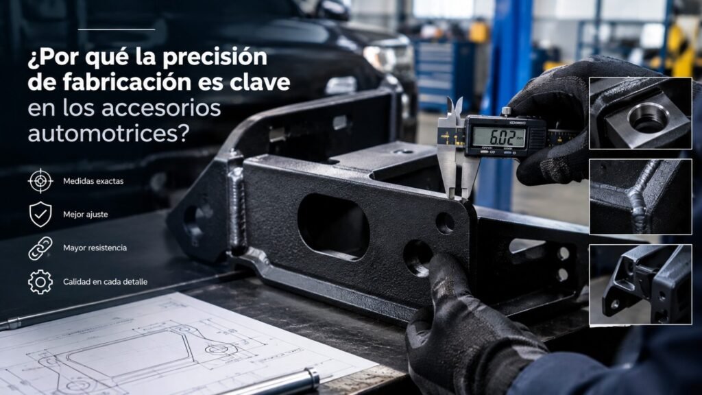 ¿Por que la precision de fabricacion es clave en los accesorios automotrices